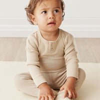 Organic Cotton Modal Everyday Legging - Fawn Childrens Legging from Jamie Kay USA