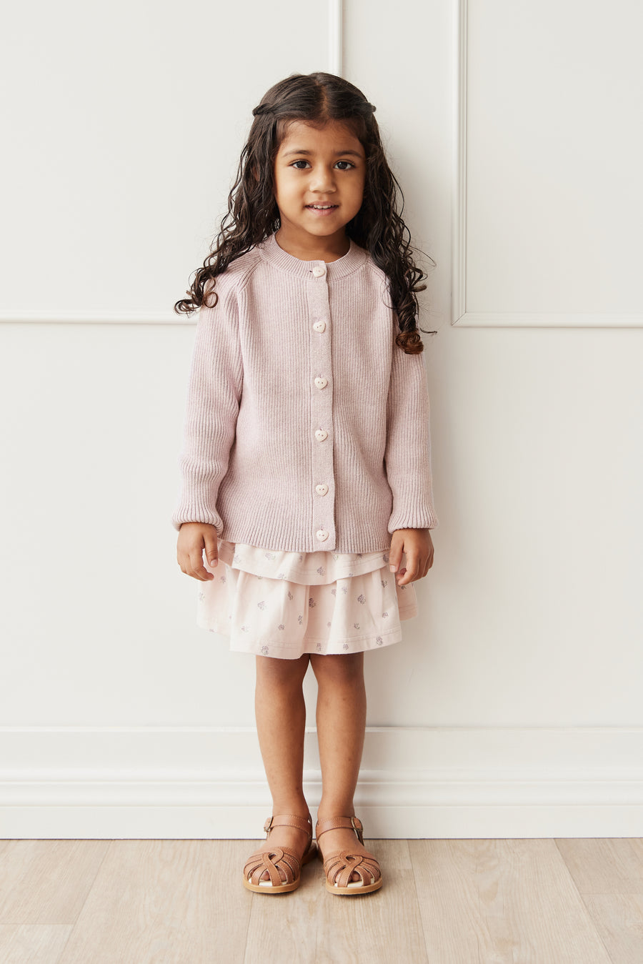 Organic Cotton Ruby Skirt - Meredith Violet Childrens Skirt from Jamie Kay USA