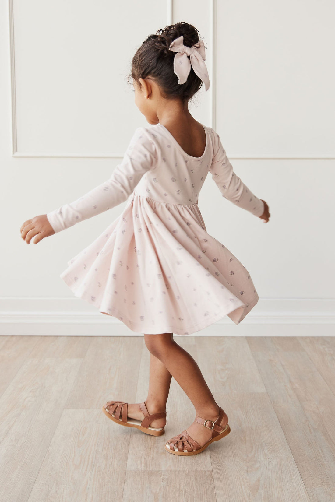 Organic Cotton Tallulah Dress - Meredith Violet Childrens Dress from Jamie Kay USA