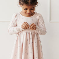 Organic Cotton Tallulah Dress - Meredith Violet Childrens Dress from Jamie Kay USA