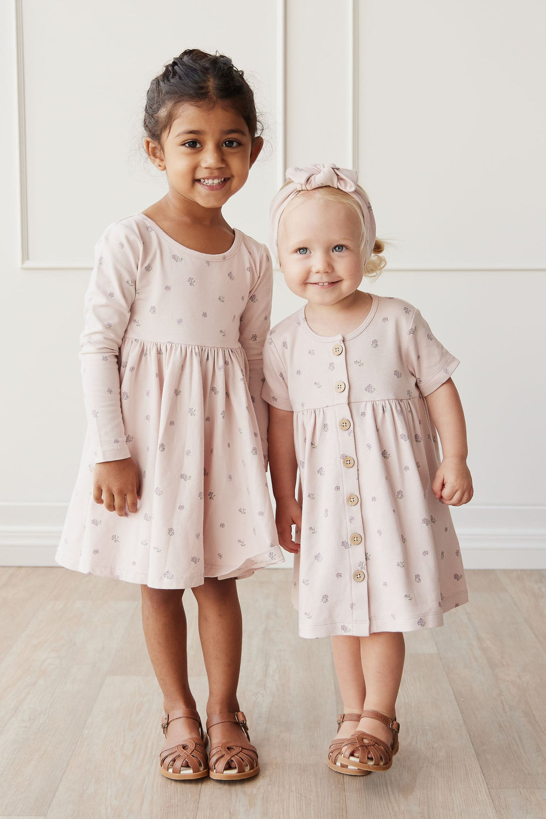 Organic Cotton Lola Dress - Meredith Violet Childrens Dress from Jamie Kay USA