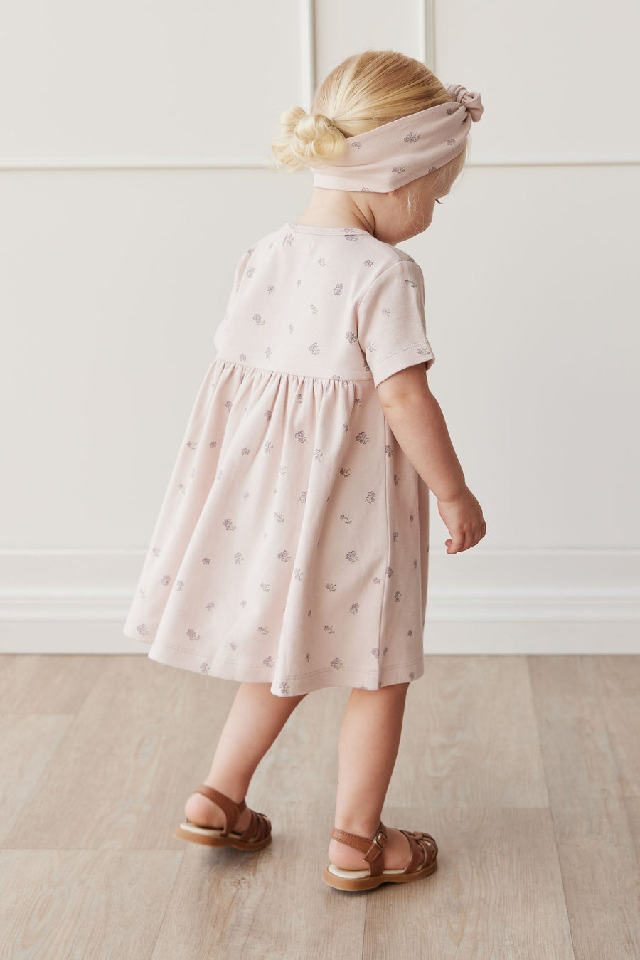 Organic Cotton Lola Dress - Meredith Violet Childrens Dress from Jamie Kay USA