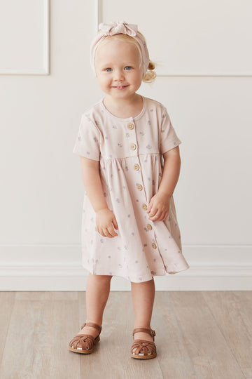 Organic Cotton Lola Dress - Meredith Violet Childrens Dress from Jamie Kay USA