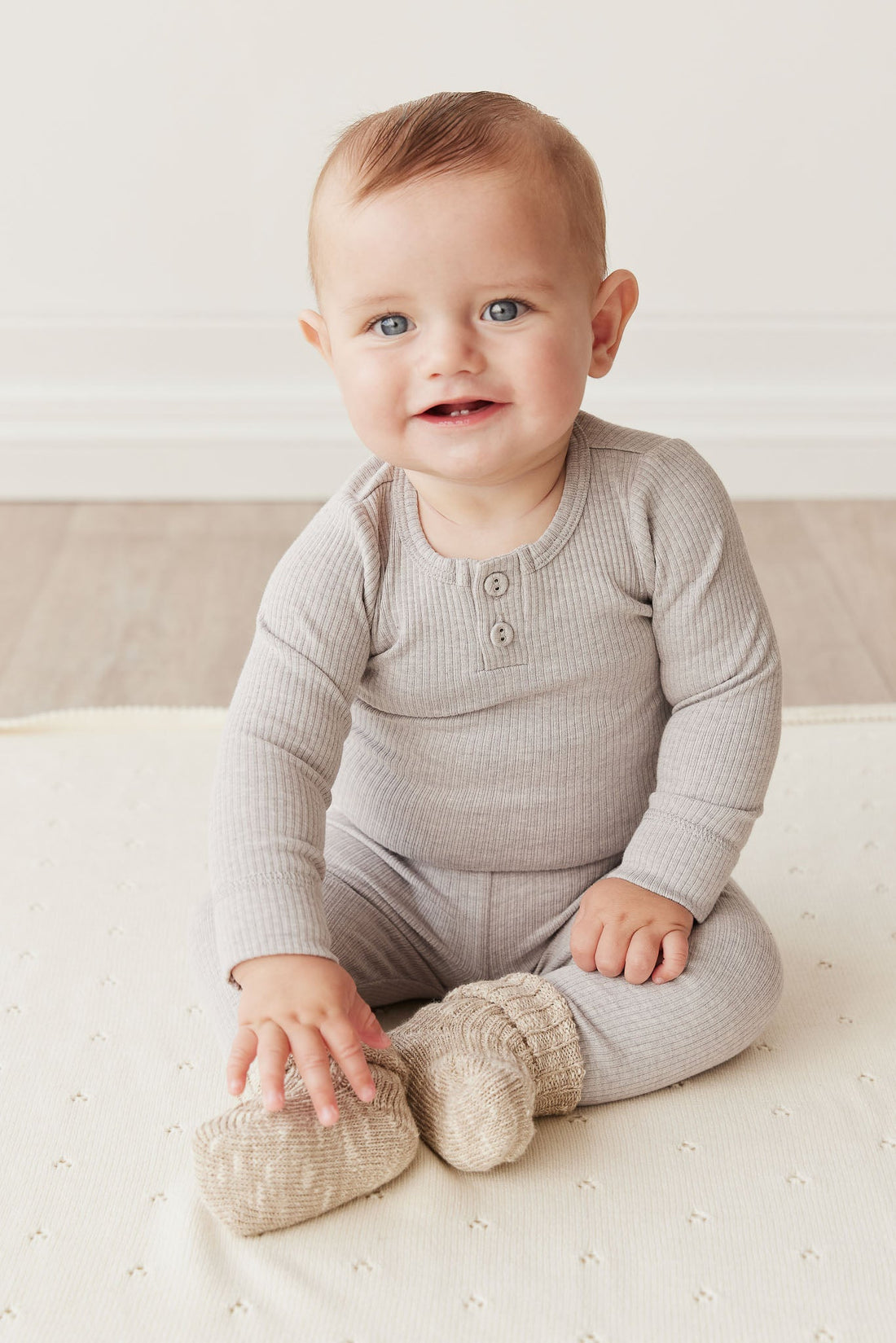 Organic Cotton Modal Everyday Legging - Icicle Marle Childrens Legging from Jamie Kay USA