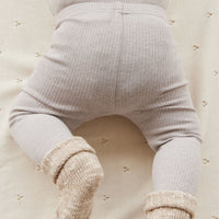 Organic Cotton Modal Everyday Legging - Icicle Marle Childrens Legging from Jamie Kay USA