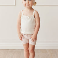 Organic Cotton Everyday Bike Short - Meredith Violet Childrens Short from Jamie Kay USA