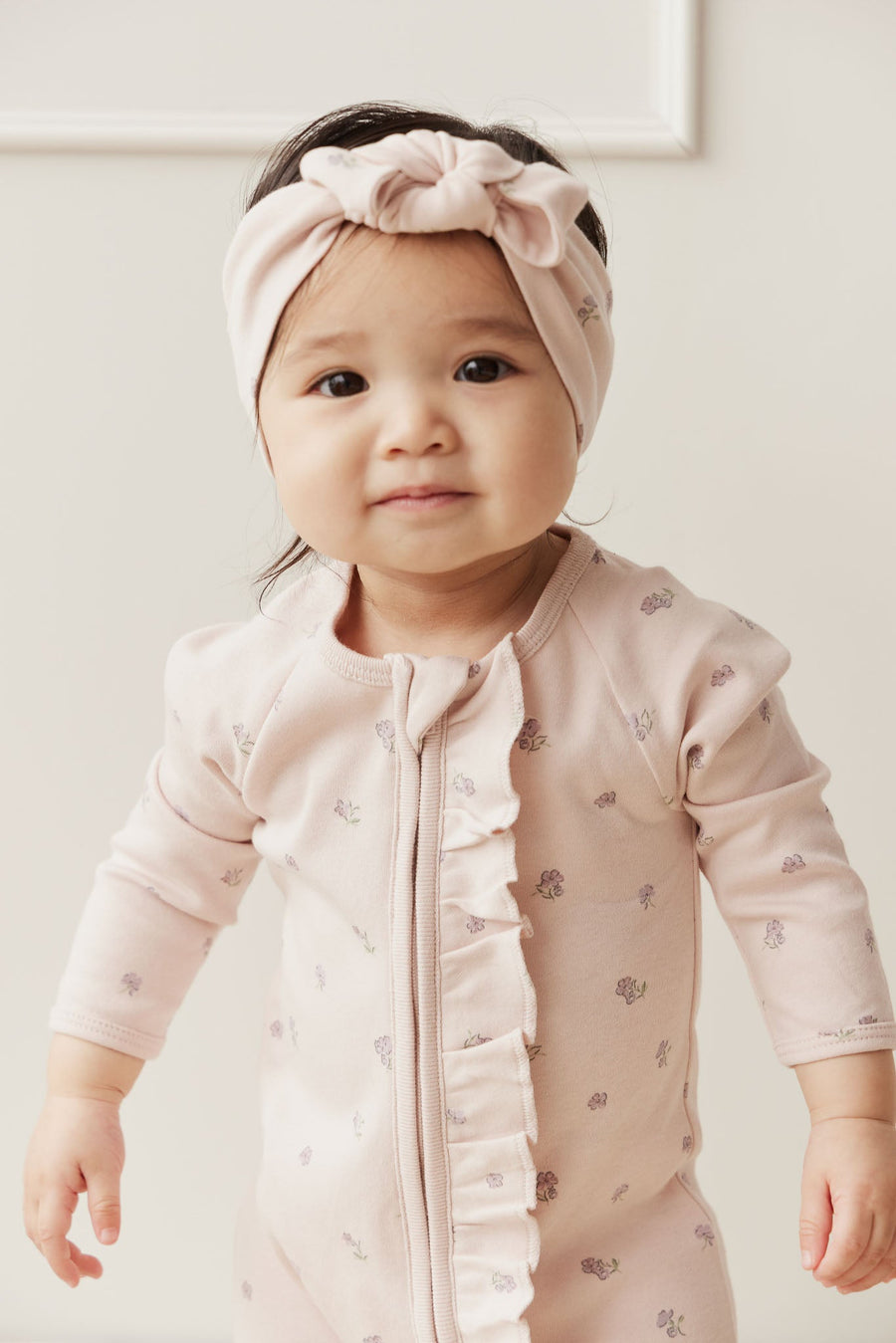 Organic Cotton Melanie Onepiece - Meredith Violet Childrens Onepiece from Jamie Kay USA