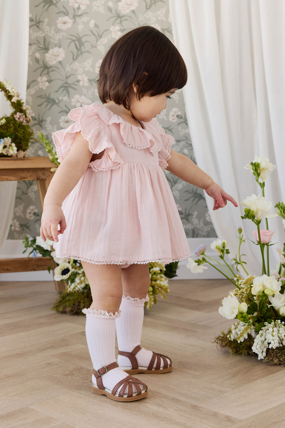 Harper Knee High Sock - Cotton Candy Childrens Socks from Jamie Kay USA