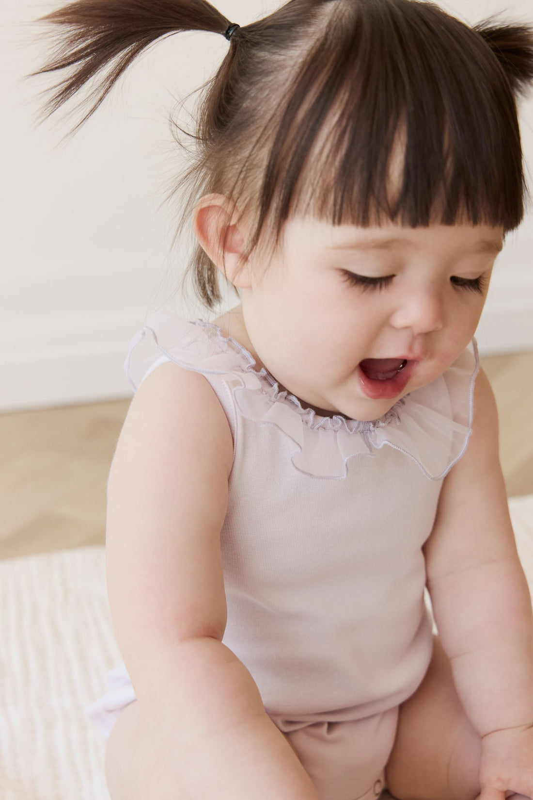 Adalyn Playsuit - Hydrangea Childrens Playsuit from Jamie Kay USA