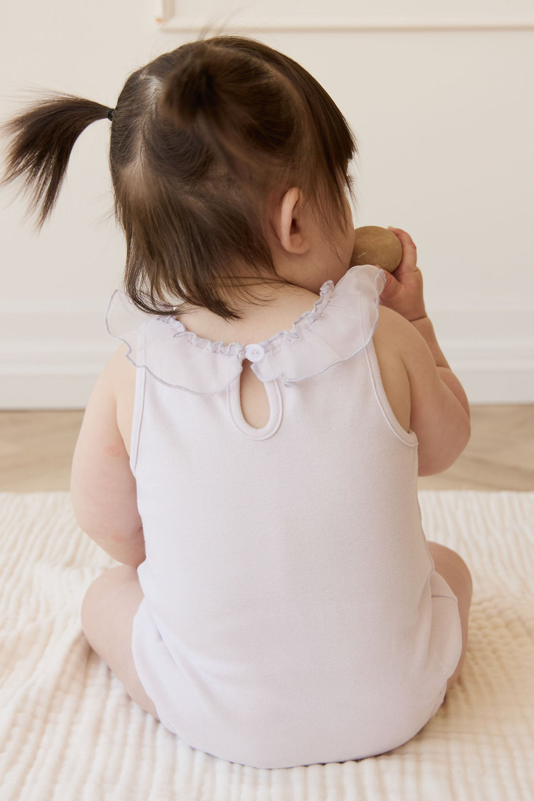 Adalyn Playsuit - Hydrangea Childrens Playsuit from Jamie Kay USA