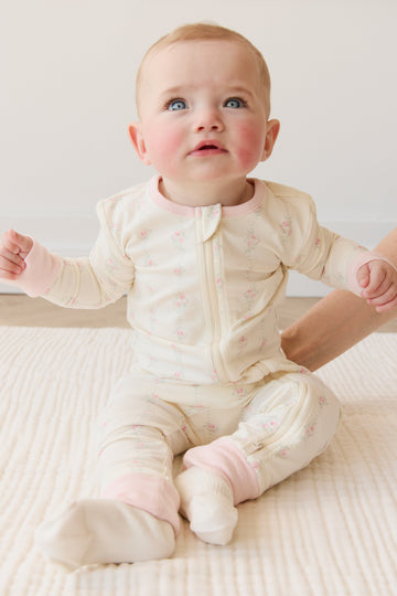Organic Cotton Jude Onepiece - Rose Trail Childrens Pyjama from Jamie Kay USA