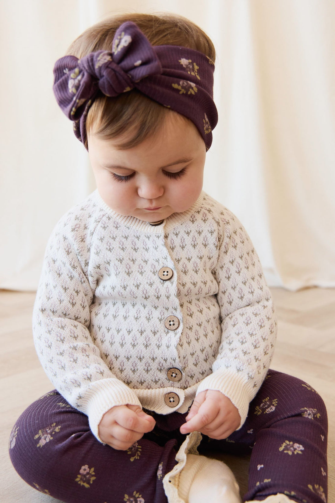 Savannah Jacquard Cardigan - Sheer Pink Childrens Cardigan from Jamie Kay USA