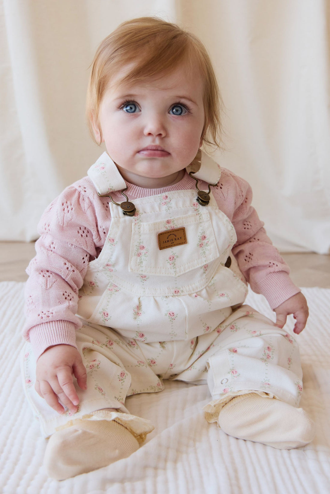 Antoinette Jumper - Marshmellow Marle Childrens Jumper from Jamie Kay USA