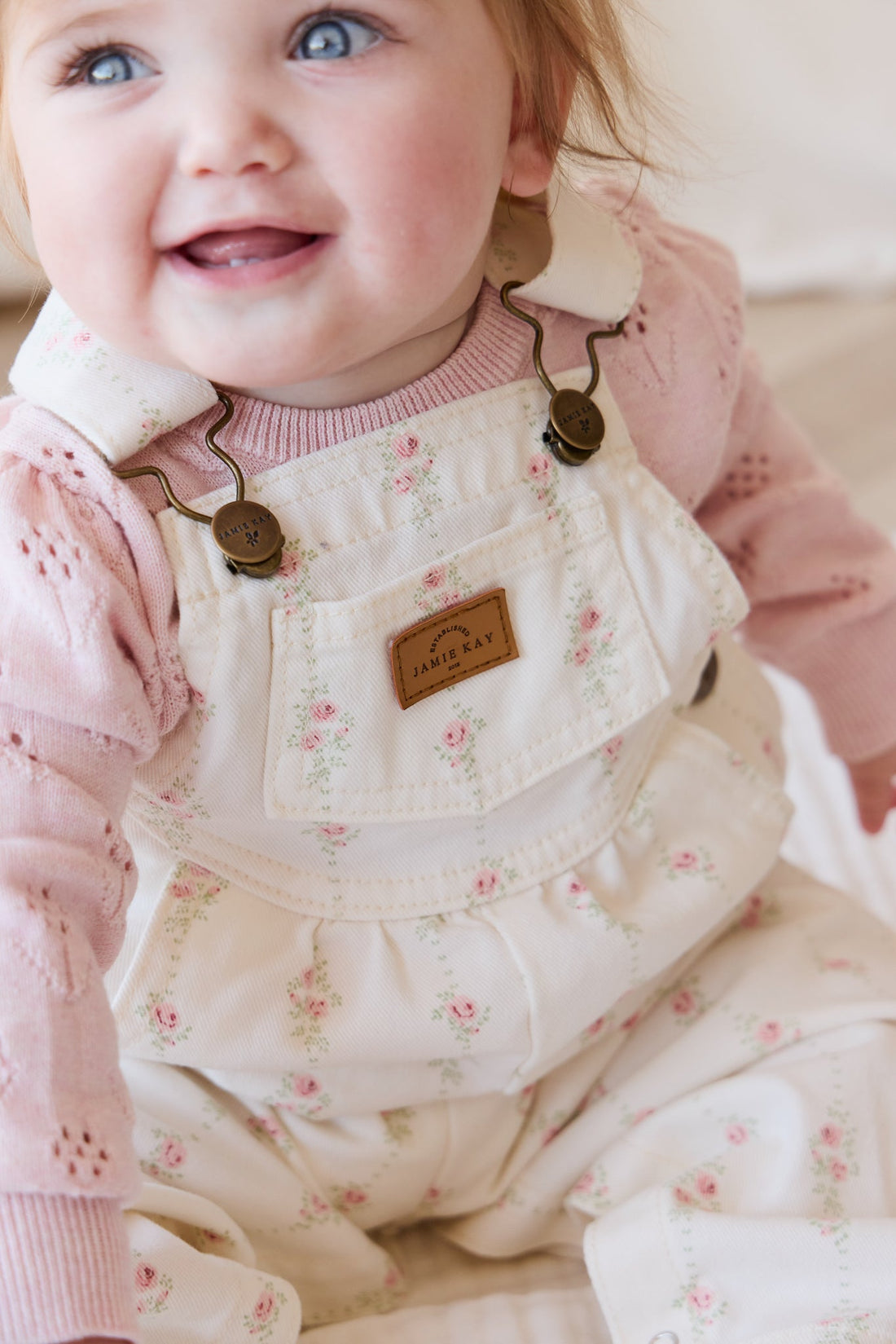 Cecil Overall - Rose Trail Childrens Overall from Jamie Kay USA