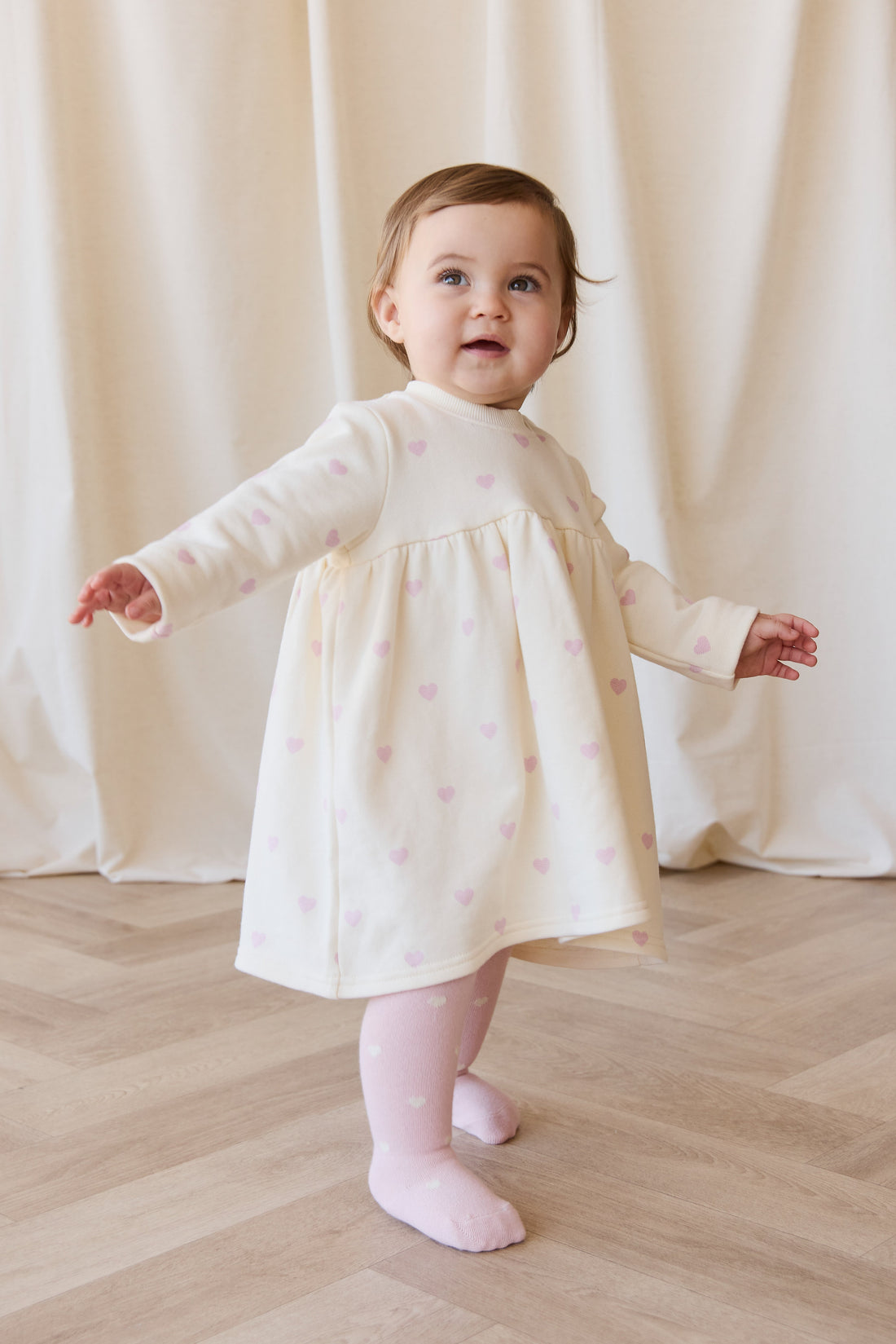 Organic Cotton Mckinley Dress - Mon Amour Lotus Childrens Dress from Jamie Kay USA
