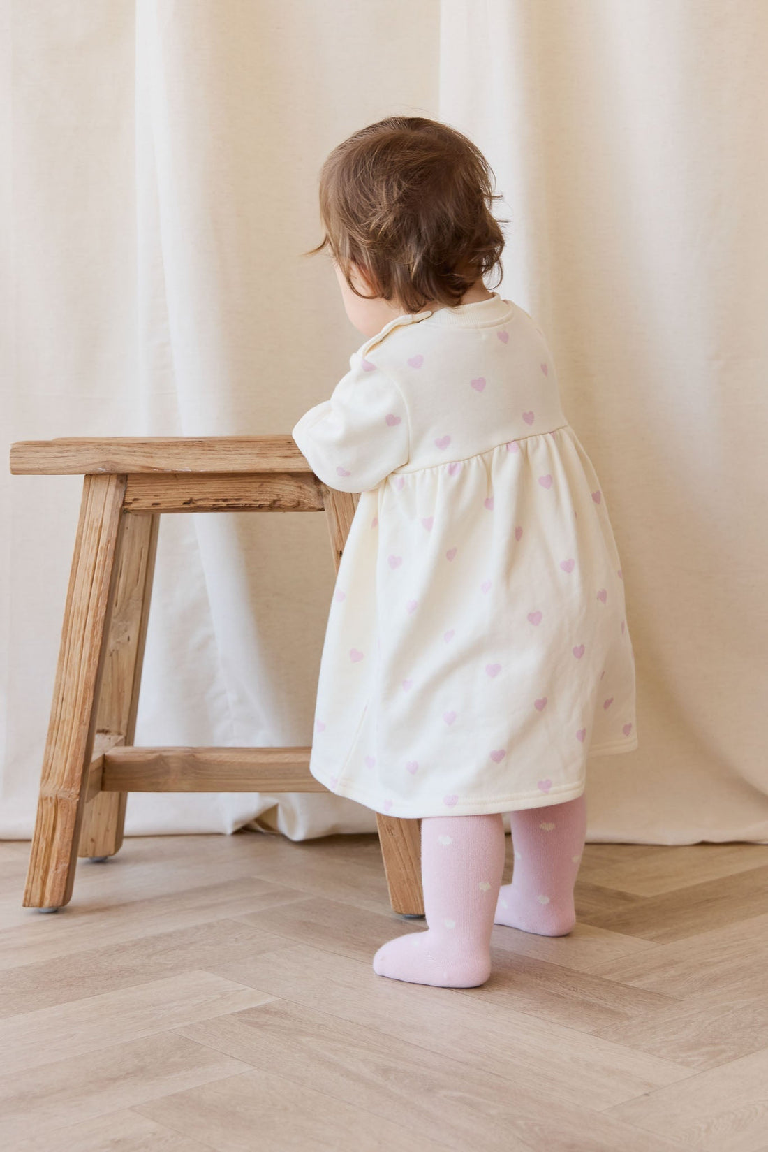 Organic Cotton Mckinley Dress - Mon Amour Lotus Childrens Dress from Jamie Kay USA