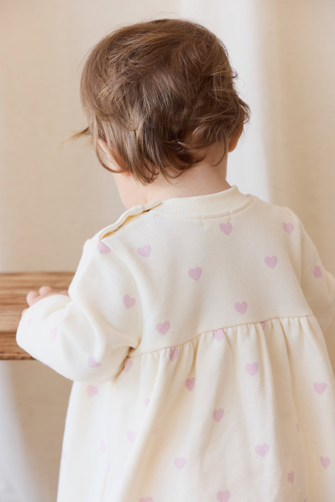 Organic Cotton Mckinley Dress - Mon Amour Lotus Childrens Dress from Jamie Kay USA