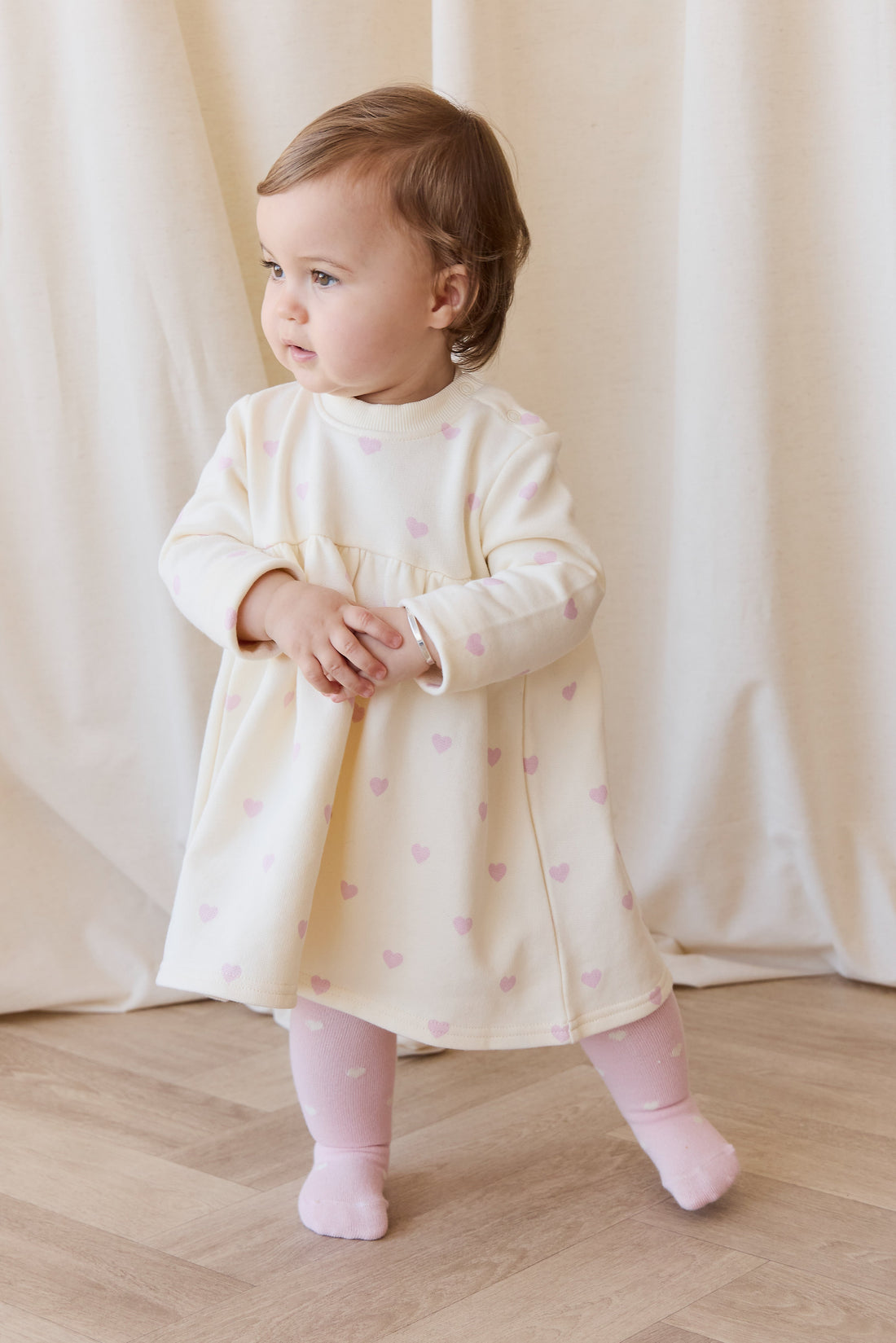 Organic Cotton Mckinley Dress - Mon Amour Lotus Childrens Dress from Jamie Kay USA