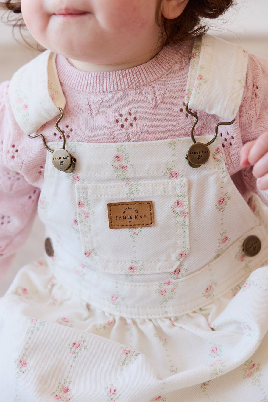 Antoinette Jumper - Marshmellow Marle Childrens Jumper from Jamie Kay USA