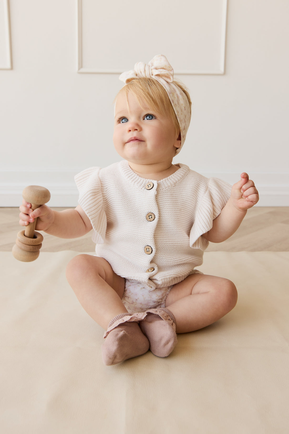 Elise Vest - Parisian Pink Childrens Vest from Jamie Kay USA