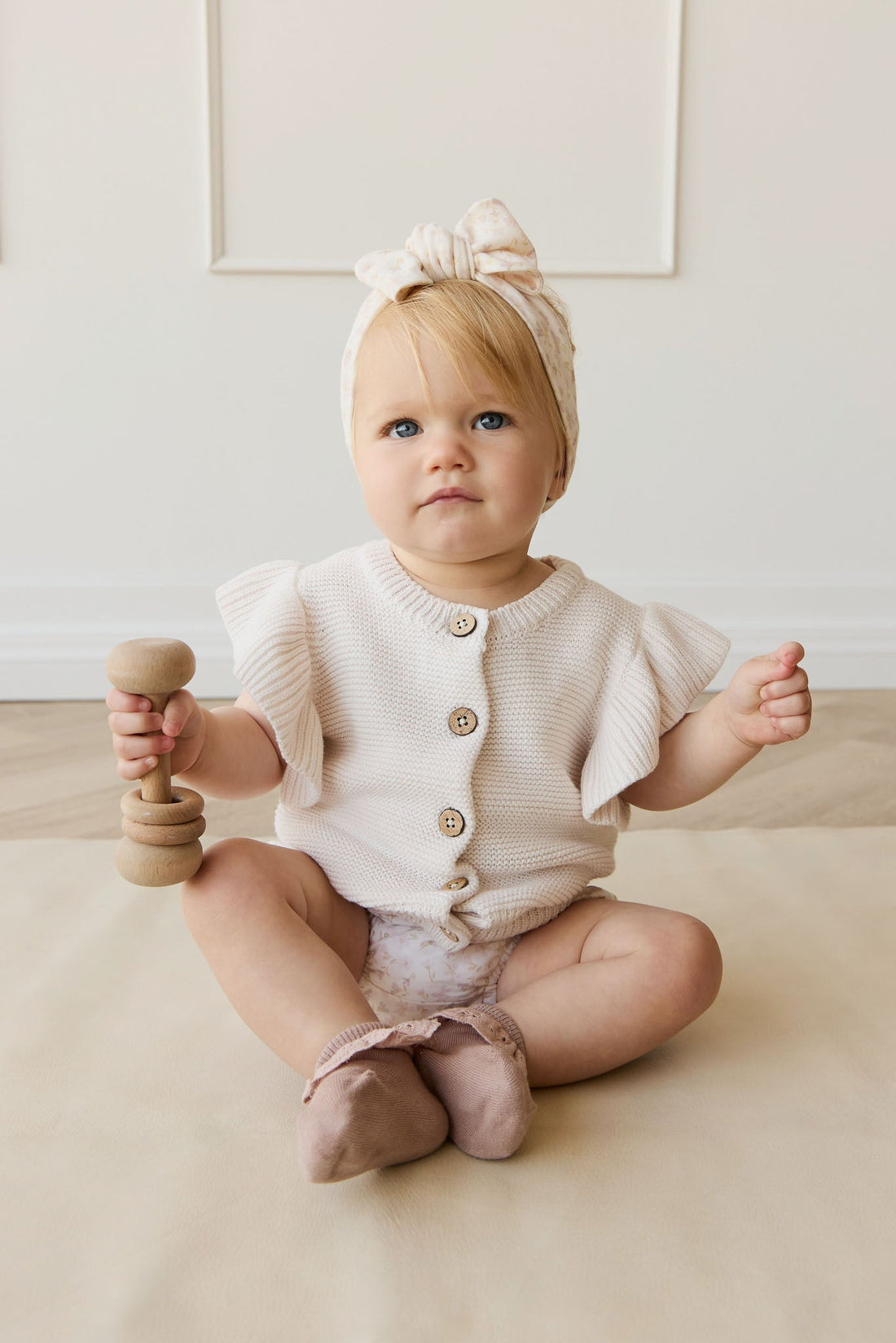 Elise Vest - Parisian Pink Childrens Vest from Jamie Kay USA