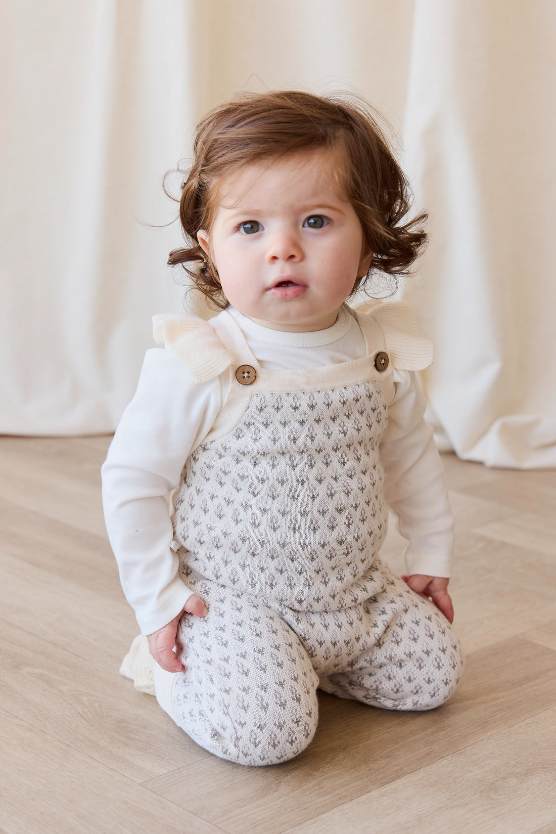 Savannah Jacquard Onepiece - Sheer Pink Childrens Onepiece from Jamie Kay USA