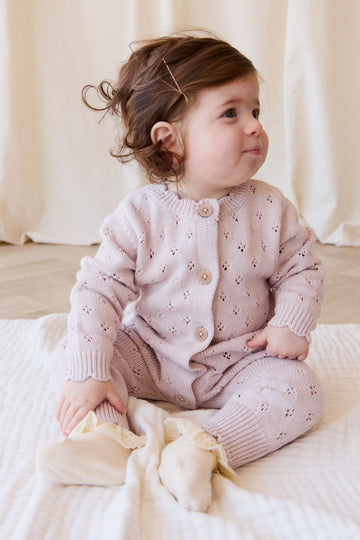 Emily Onepiece - Dusty Violet Marle Childrens Onepiece from Jamie Kay USA