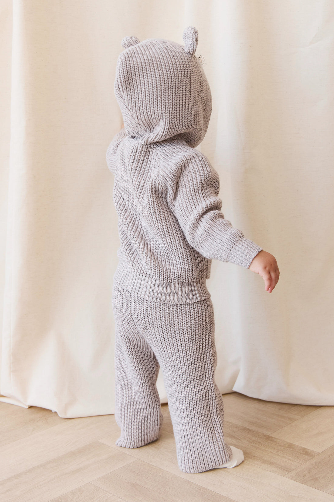 OG Morgan Knit Pant - Moleskin Marle Childrens Pant from Jamie Kay USA