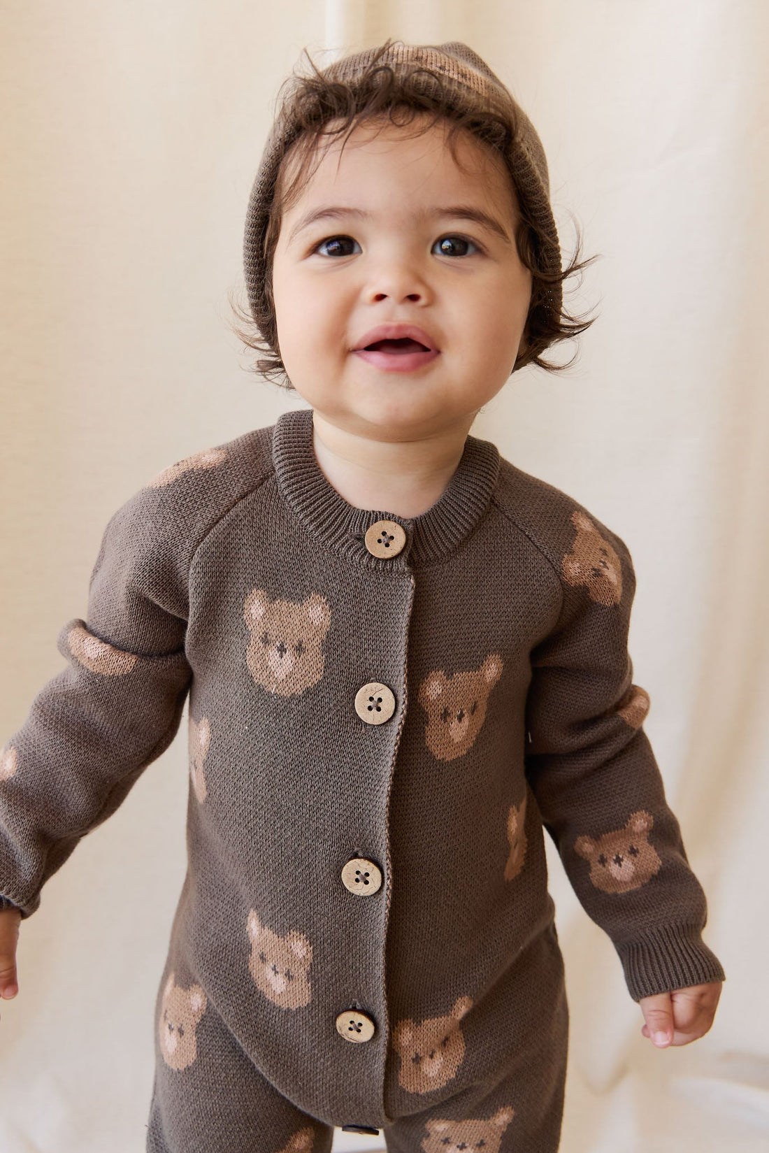 Marlow Onepiece - Bobbie Bear Canteen Childrens Onepiece from Jamie Kay USA