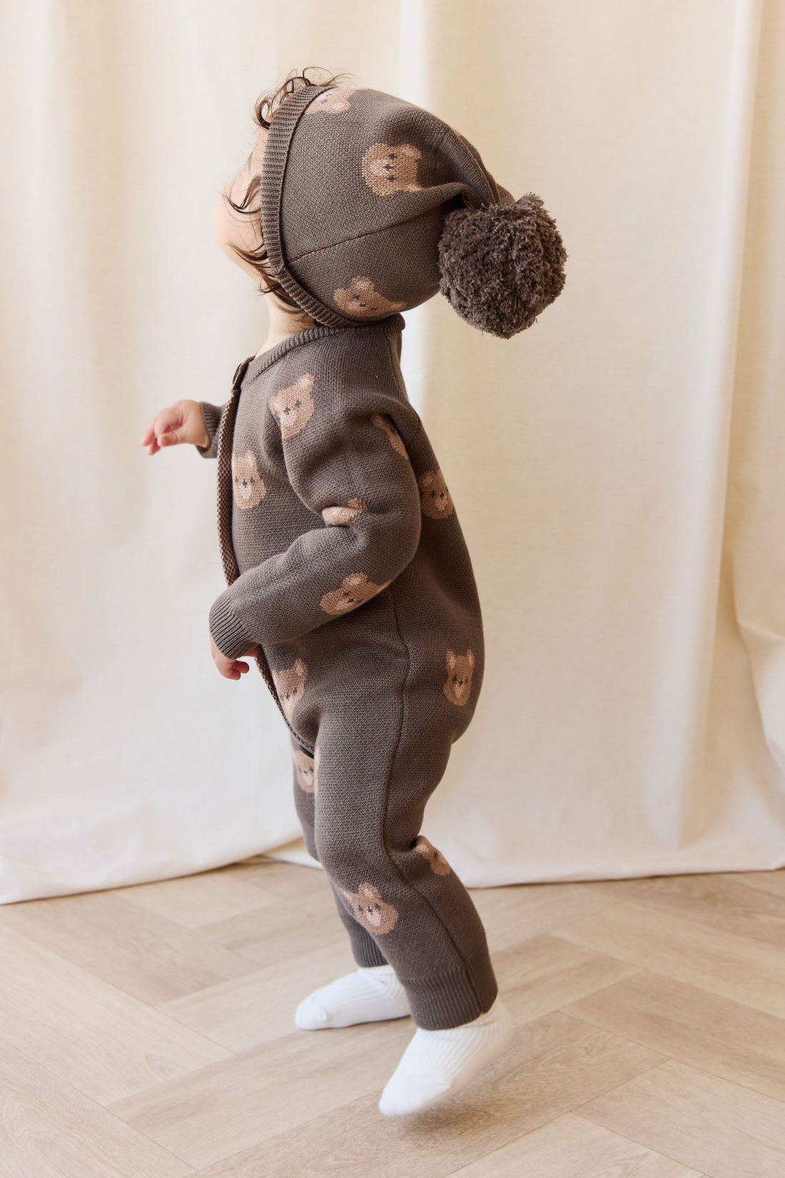 Marlow Onepiece - Bobbie Bear Canteen Childrens Onepiece from Jamie Kay USA