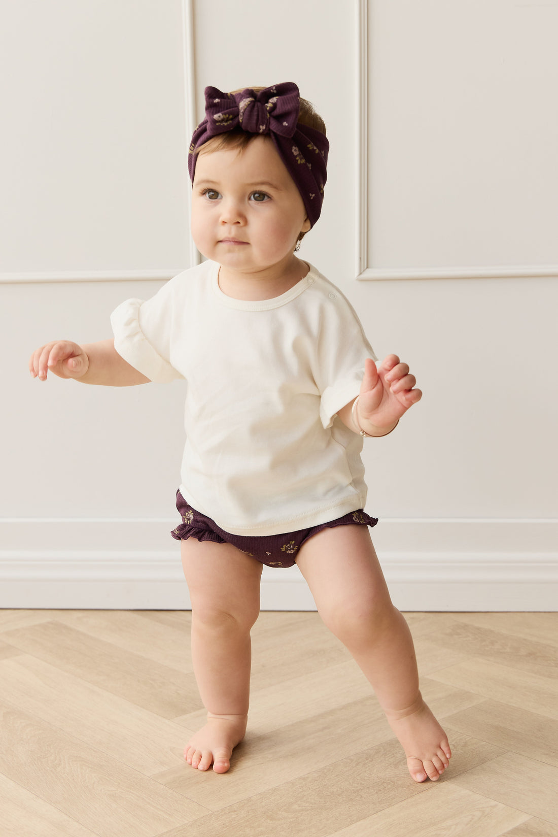 Pima Cotton Antoinette Top - Parchment Childrens Top from Jamie Kay USA