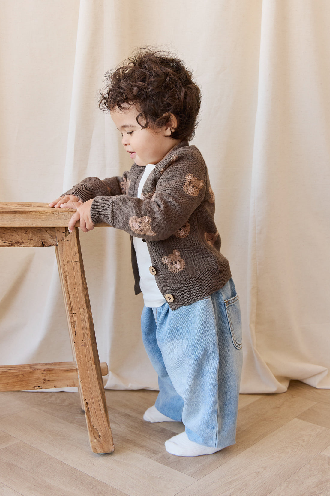 Rueben Pant - Antique Blue Childrens Pant from Jamie Kay USA
