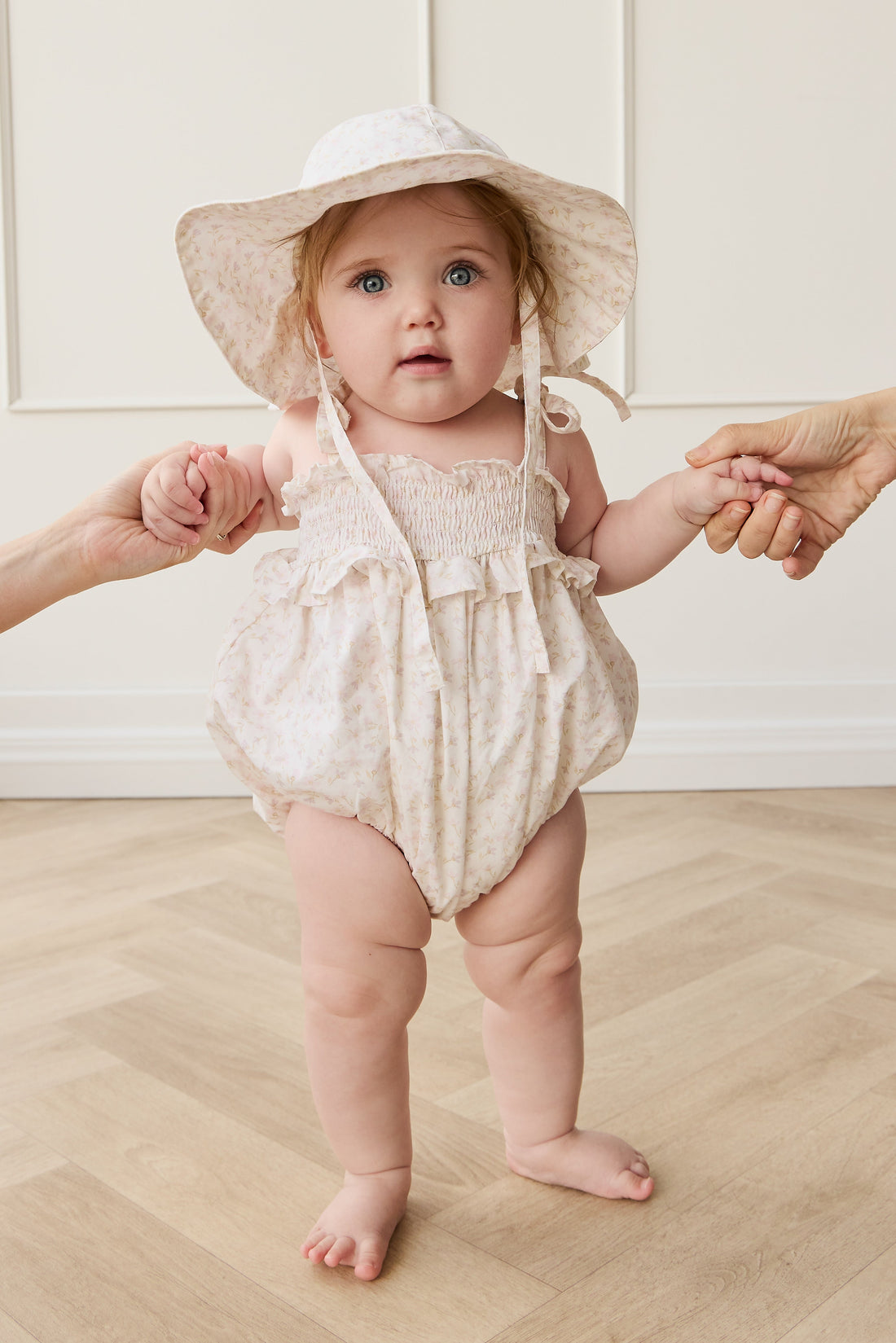 Organic Cotton Cleo Playsuit - Aries Mauve Childrens Playsuit from Jamie Kay USA