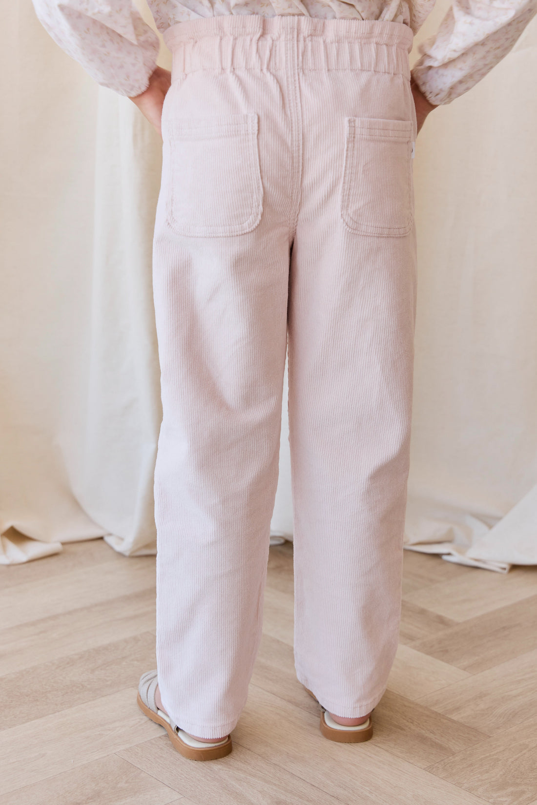 Briella Pant - Soft Misty Rose Childrens Pant from Jamie Kay USA