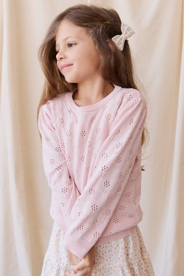 Antoinette Jumper - Marshmellow Marle Childrens Jumper from Jamie Kay USA