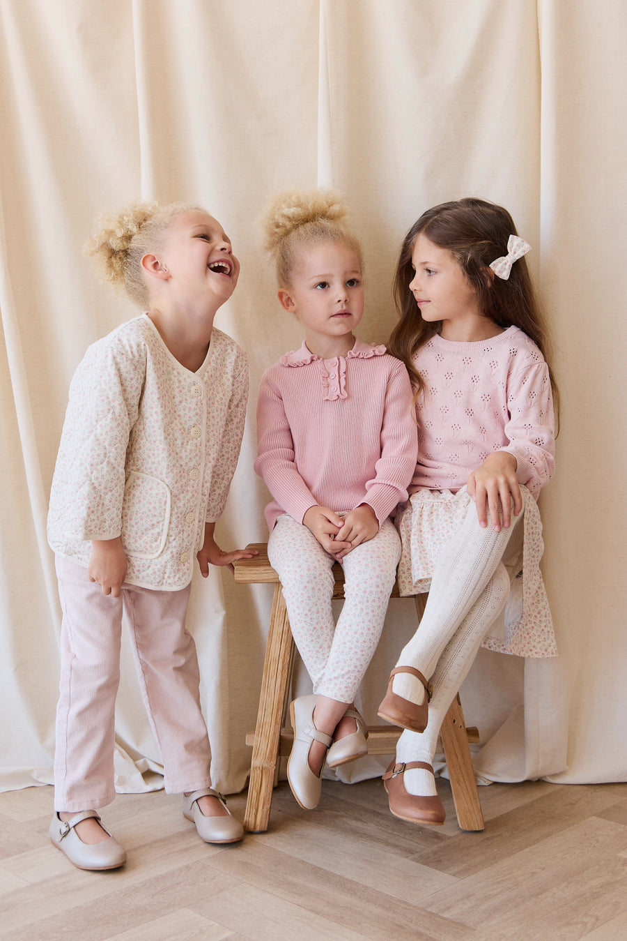 Antoinette Jumper - Marshmellow Marle Childrens Jumper from Jamie Kay USA