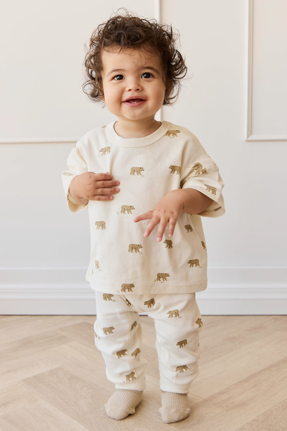 Pima Cotton Wesley Pant - Cub Walk Samoyed Childrens Pant from Jamie Kay USA