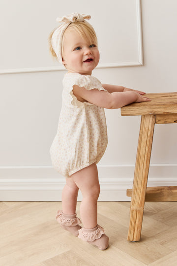 Organic Cotton Sage Onepiece - Aries Mauve Childrens Onepiece from Jamie Kay USA