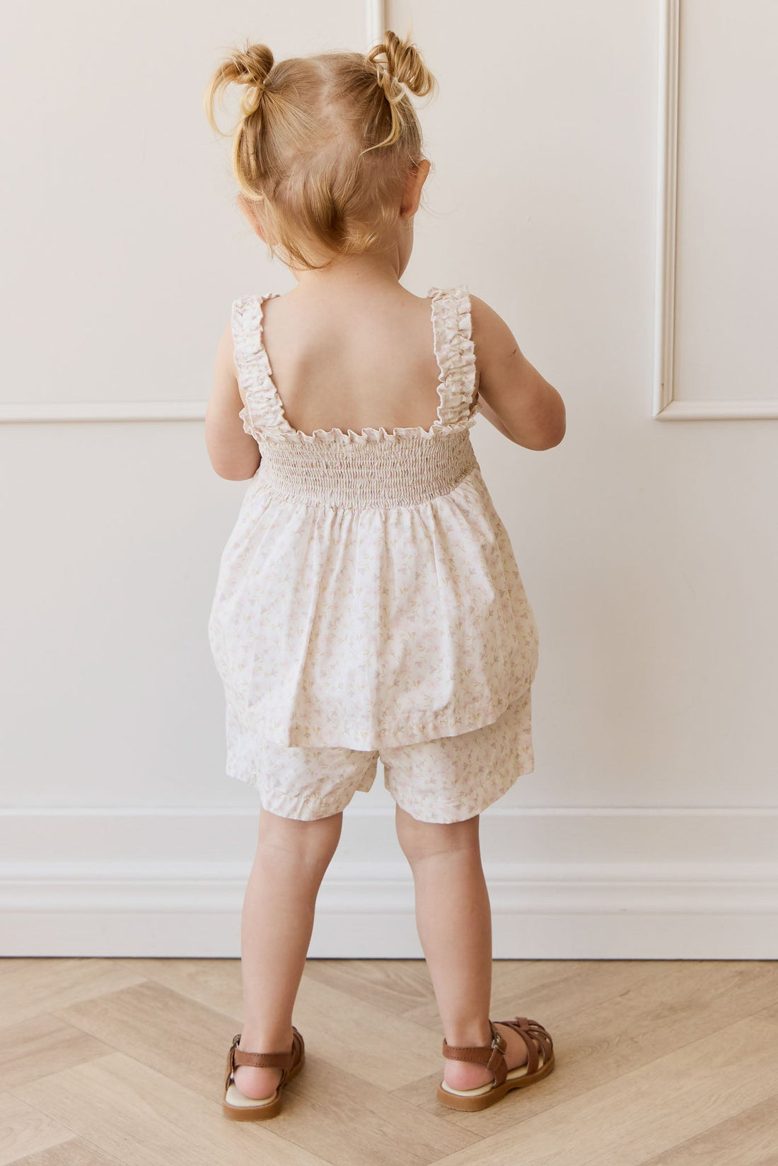 Organic Cotton Tiana Top - Aries Mauve Childrens Top from Jamie Kay USA