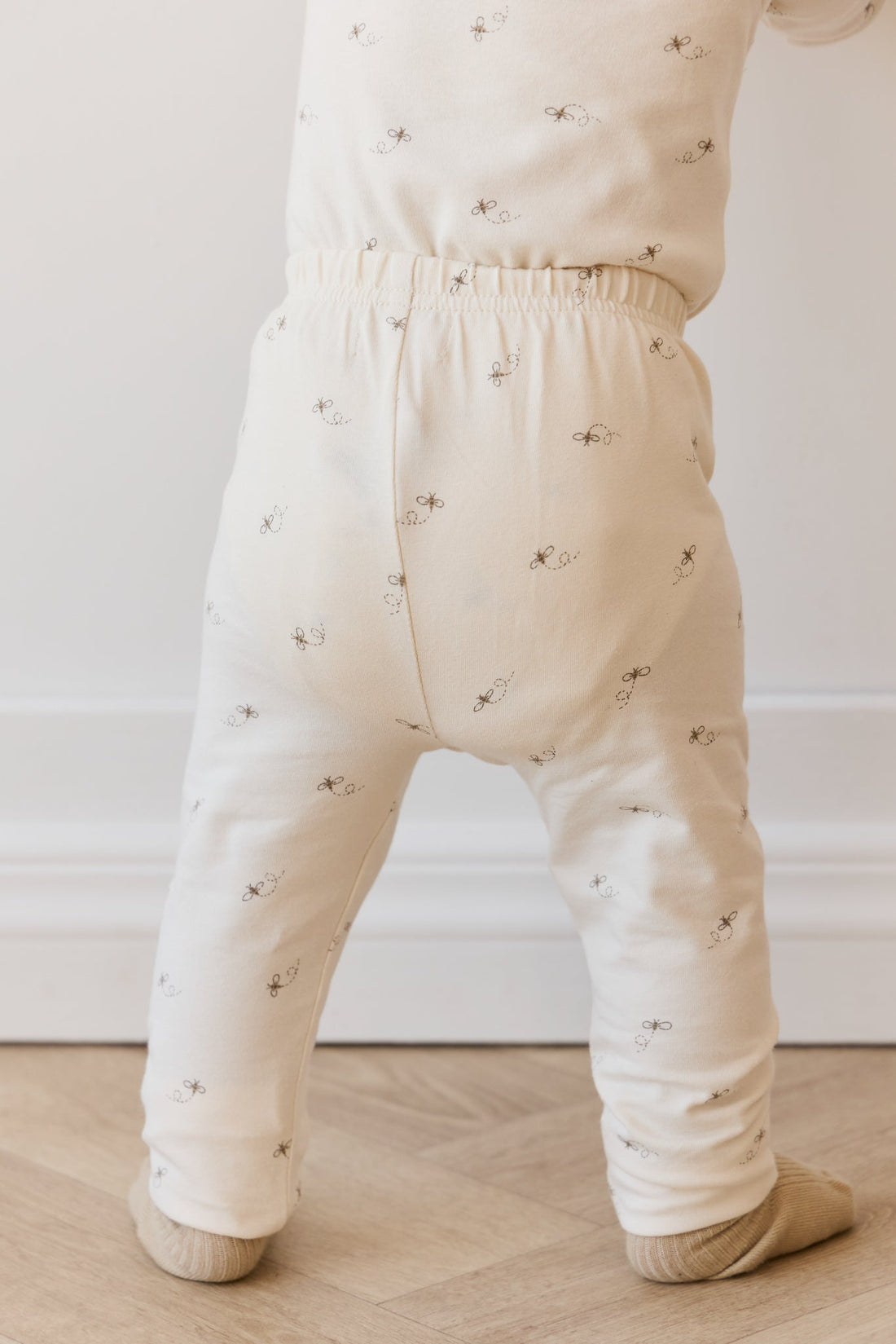 Organic Cotton Everyday Legging - Bumblebees Childrens Legging from Jamie Kay USA