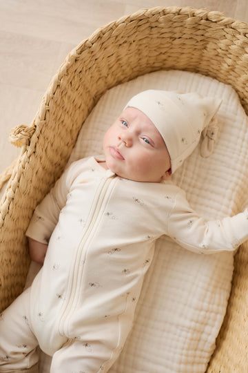 Organic Cotton Knot Beanie - Bumblebees Childrens Beanie from Jamie Kay USA