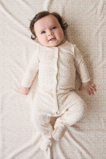 Organic Cotton Murphy Onepiece - Aries Mauve Childrens Onepiece from Jamie Kay USA