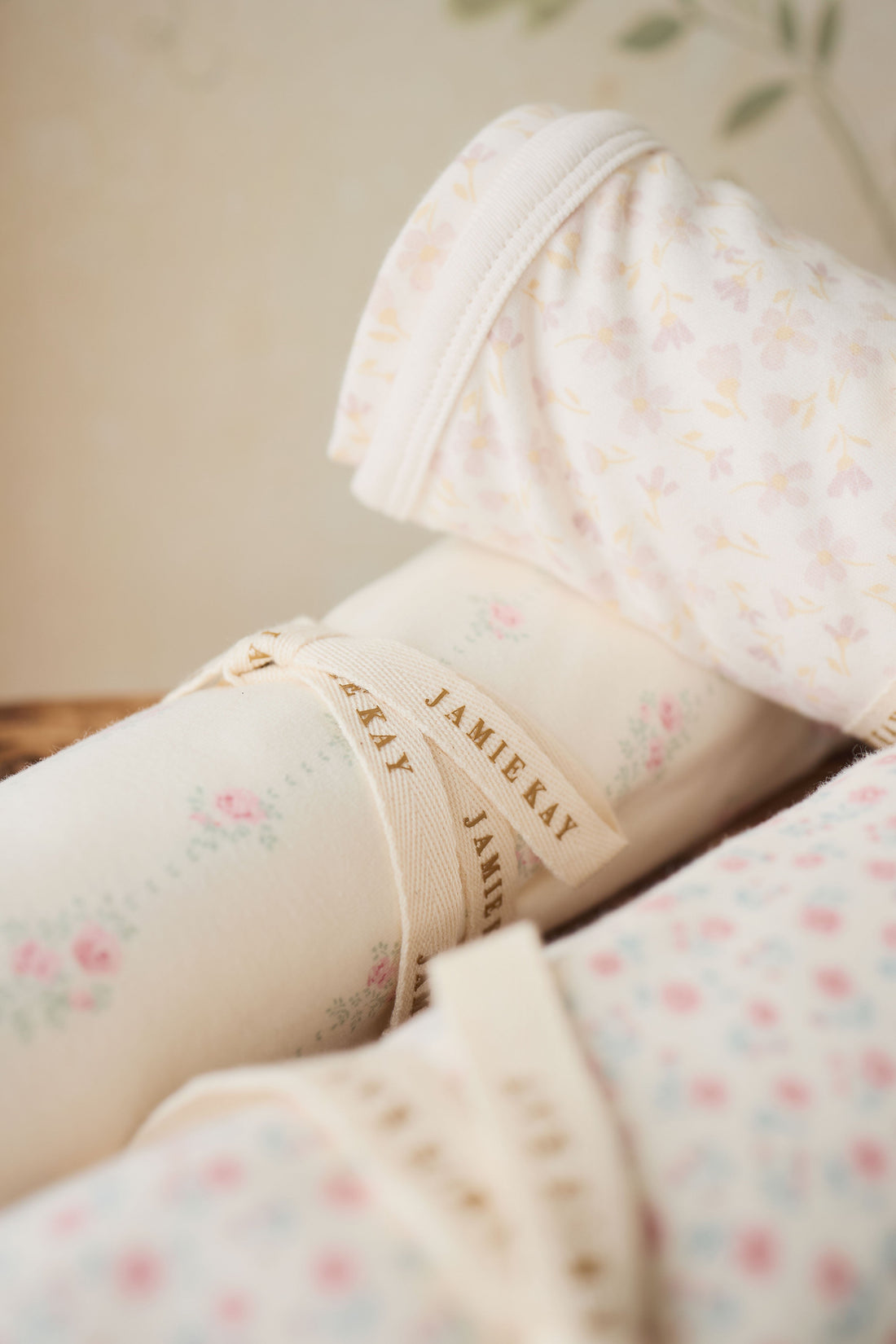 Organic Cotton Murphy Wrap - Rose Trail Childrens Pyjama from Jamie Kay USA