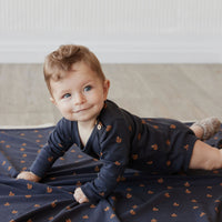 Organic Cotton Fernley Bodysuit - Fox Cubs Constellation Childrens Bodysuit from Jamie Kay USA