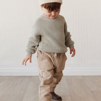 Cillian Cord Pant - Fawn Childrens Pant from Jamie Kay USA