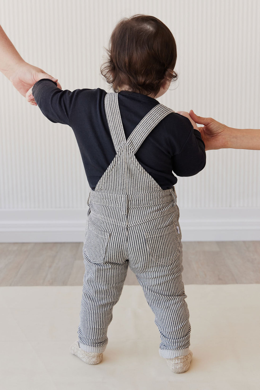 Arlo Twill Overall - Constellation/Shell Childrens Overall from Jamie Kay USA