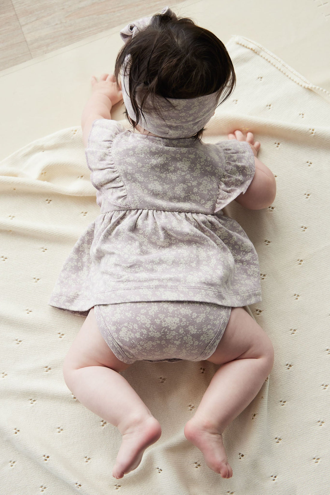 Organic Cotton Elianna Playsuit - Sadie Luna Childrens Playsuit from Jamie Kay USA