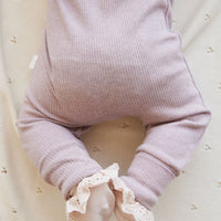 Organic Cotton Modal Frankie Onepiece - Tulip Marle Childrens Onepiece from Jamie Kay USA