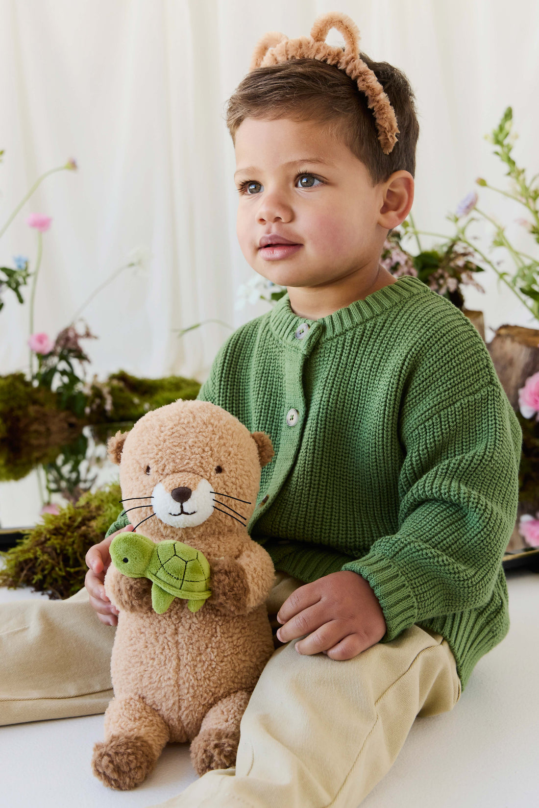 Snuggle Bunnies - Ollie the Otter - Cocoa Childrens Toys from Jamie Kay USA