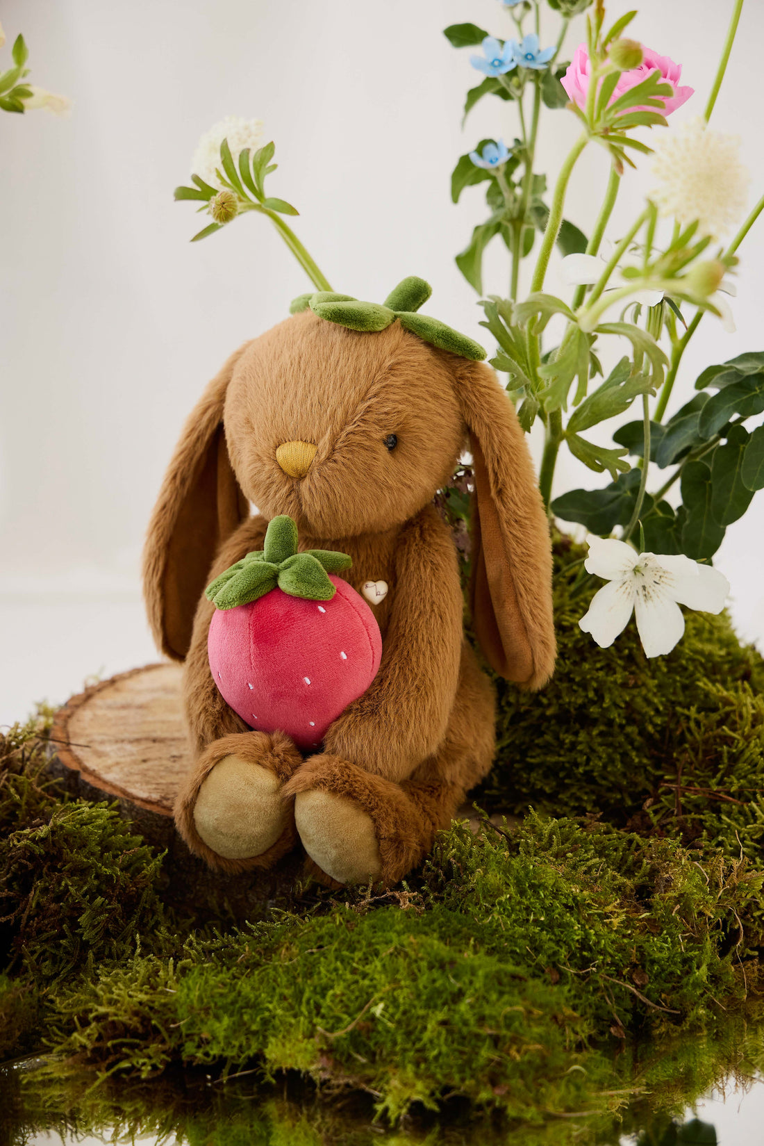 Snuggle Bunnies - Strawberry Penelope - Oak Childrens Toys from Jamie Kay USA